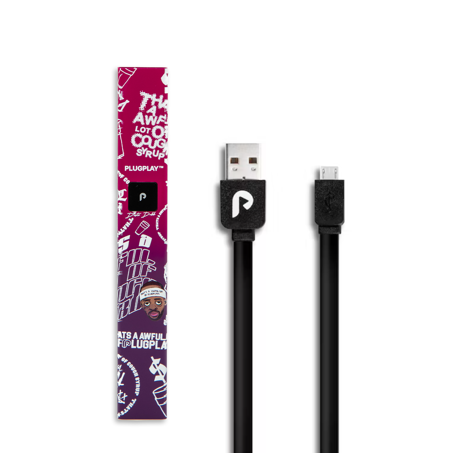 THAT'S A AWFUL LOT OF PLUGPLAYS BATTERY - Light Purple